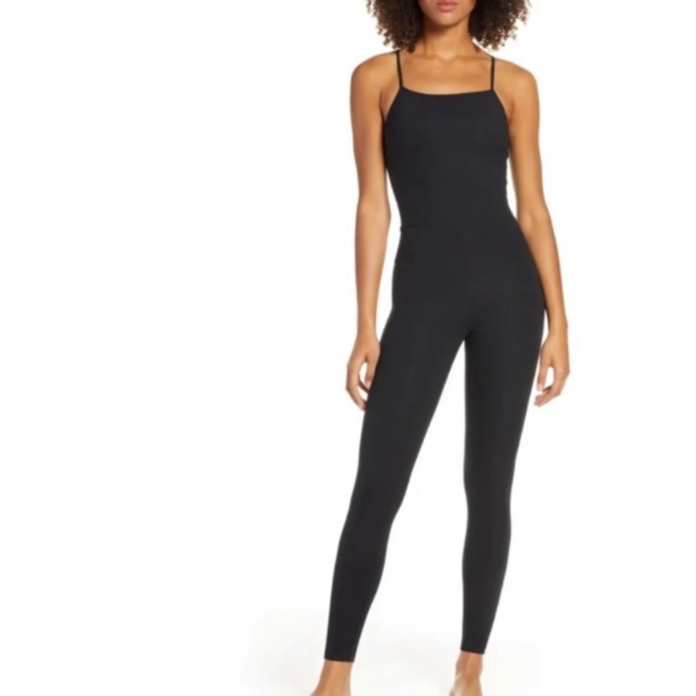 ✨GIRLFRIEND COLLECTIVE Black Cami Unitard Size Small✨